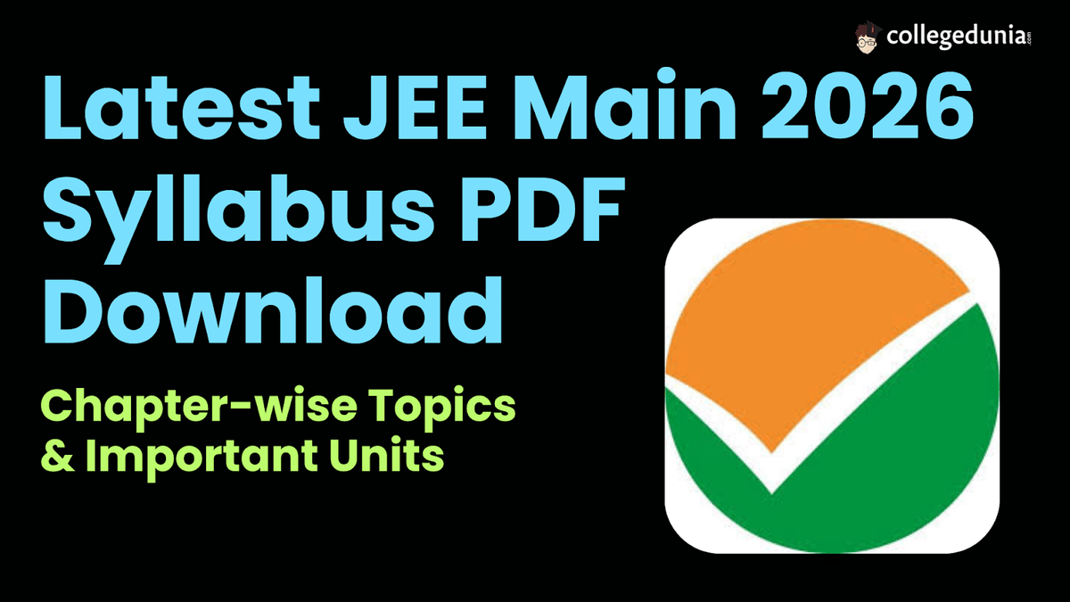 JEE Main Syllabus