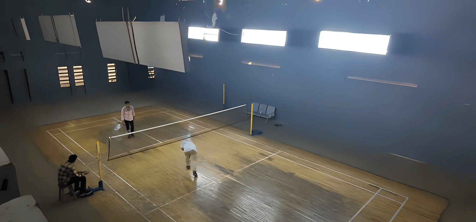 RVCE Badminton Court