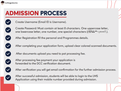 dde admission process