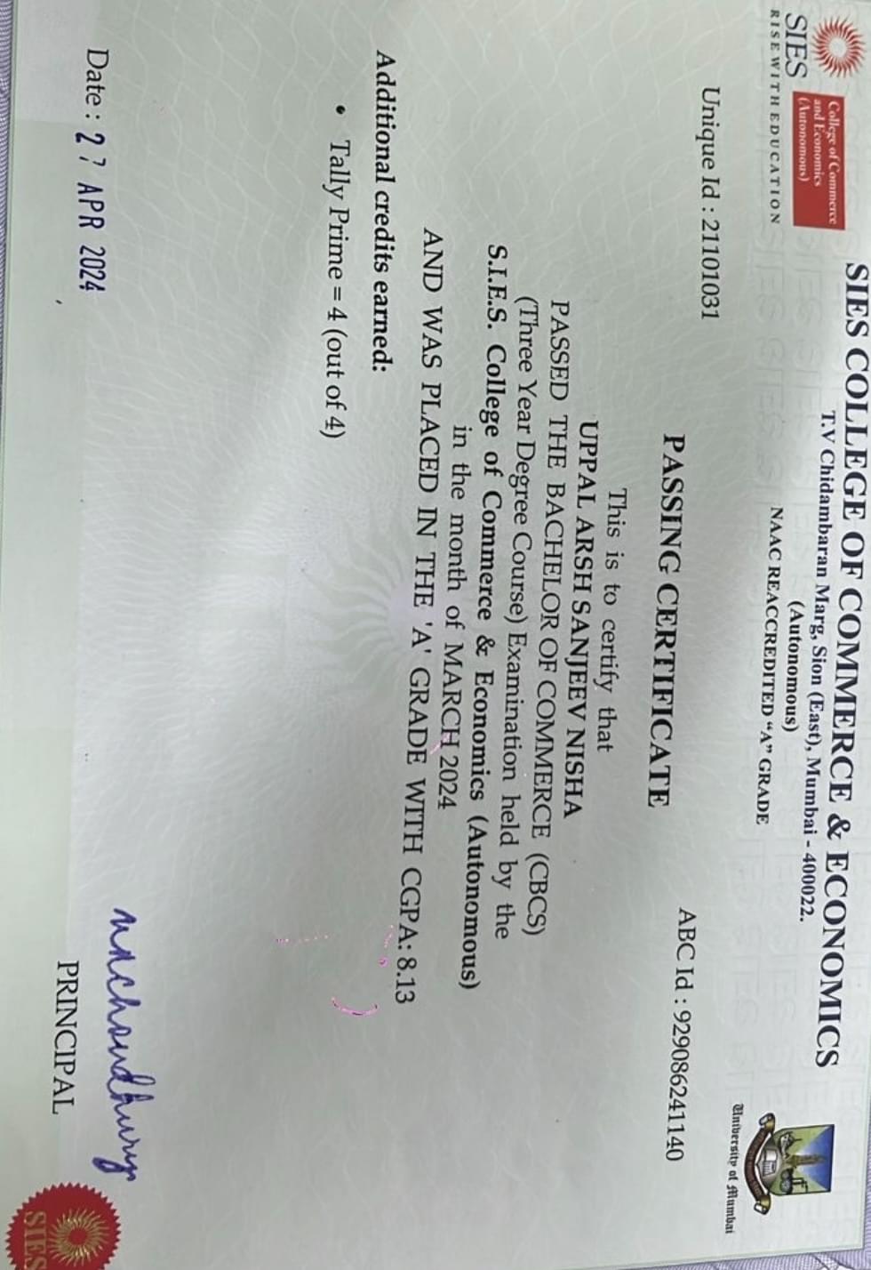 SIES College of Arts Science and Commerce Mumbai Convocation & Festivals photo (4) by Arsh uppal