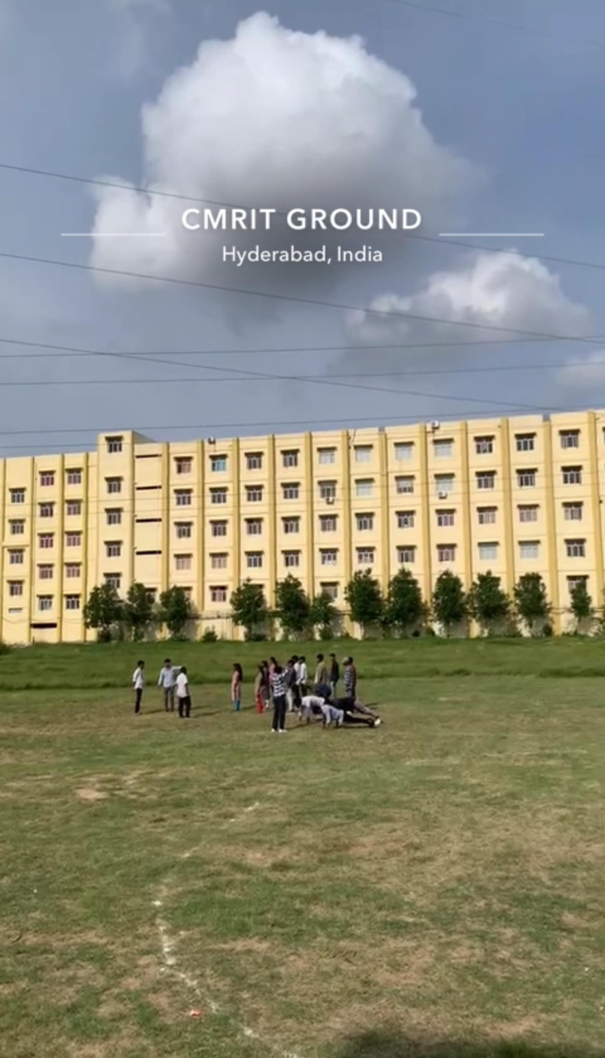 CMRIT Hyderabad Infrastructure & Academic Building photo (16) by Aleti Nivedh Reddy