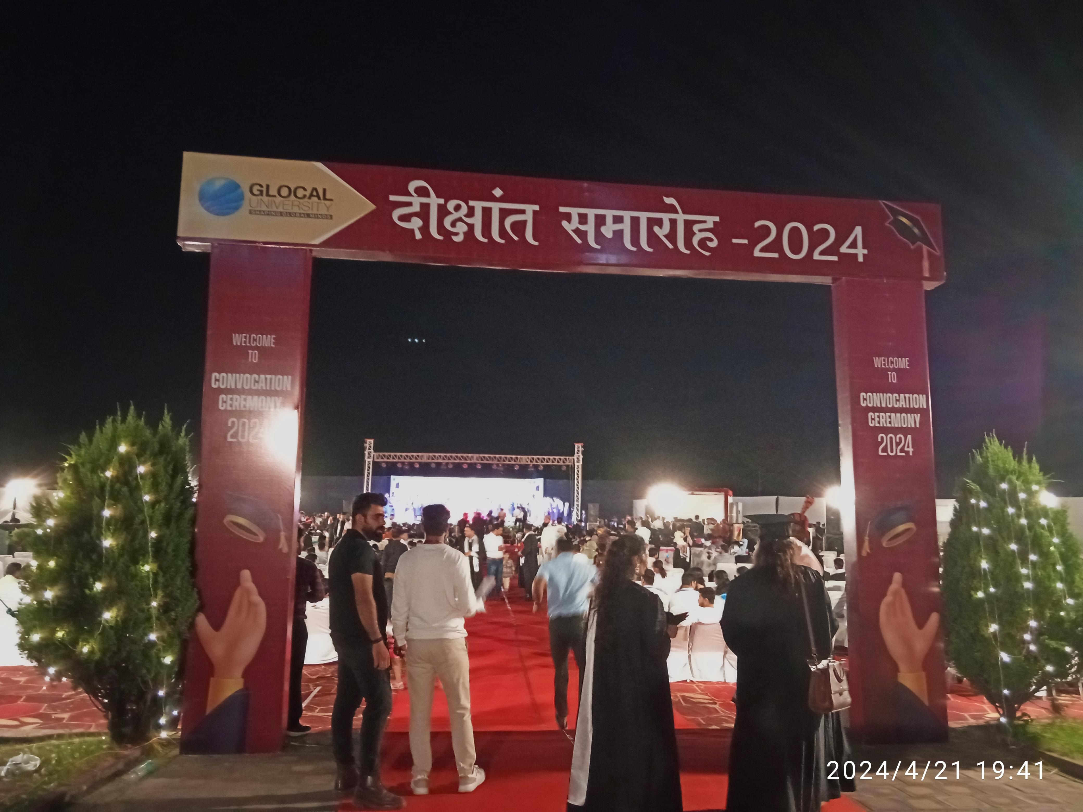 Glocal University Saharanpur Convocation & Festivals photo (17) by Vaibhav ajay ghangurde