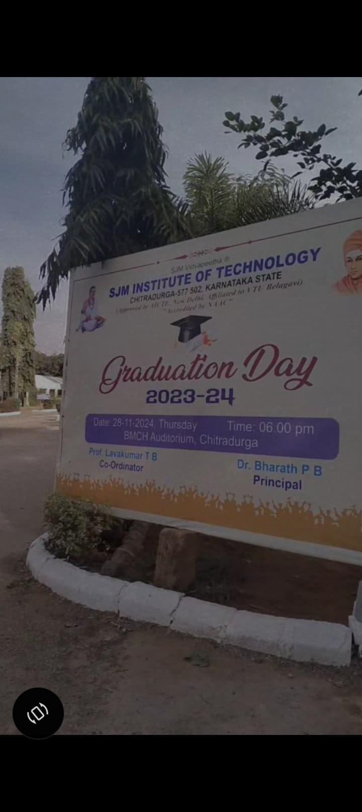 S.J.M. Institute of technology Chitradurga Convocation & Festivals photo (1) by Shamna N