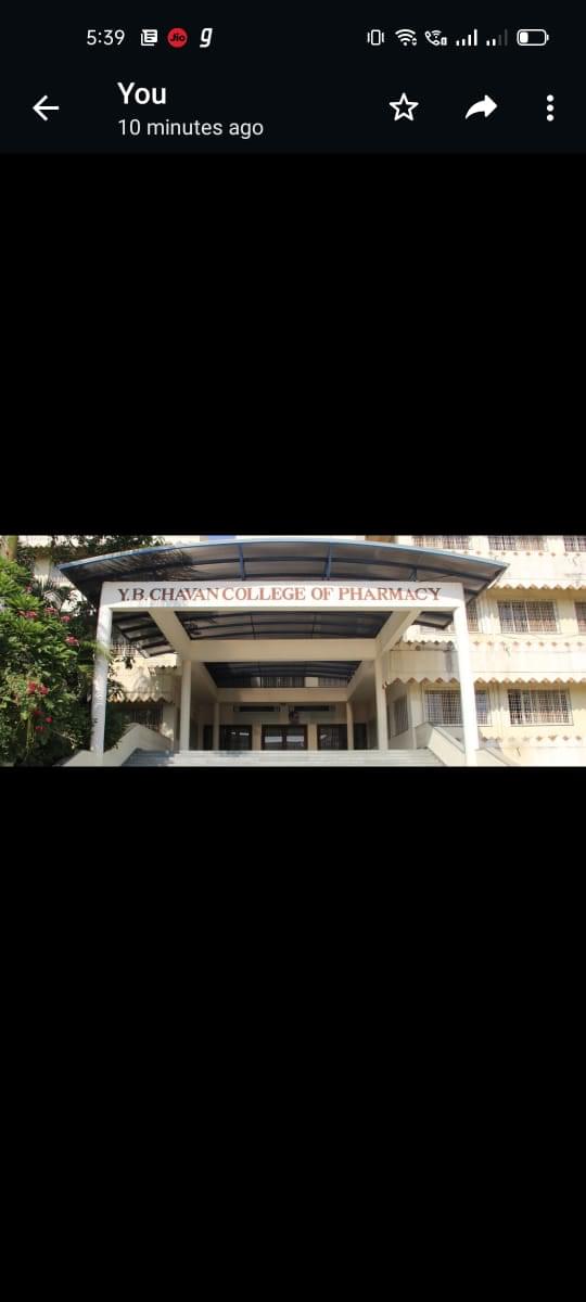 Y. B. Chavan College of Pharmacy Aurangabad General photo (11) by Sunil Chavan