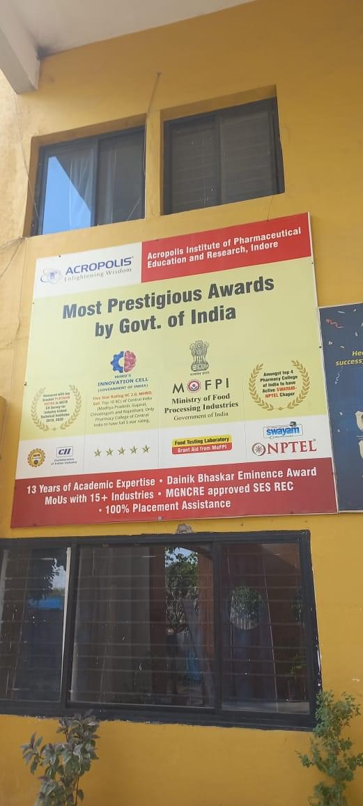 Acropolis Institute of Pharmaceutical Education and Research Indore General photo (3) by suryansh tripathi