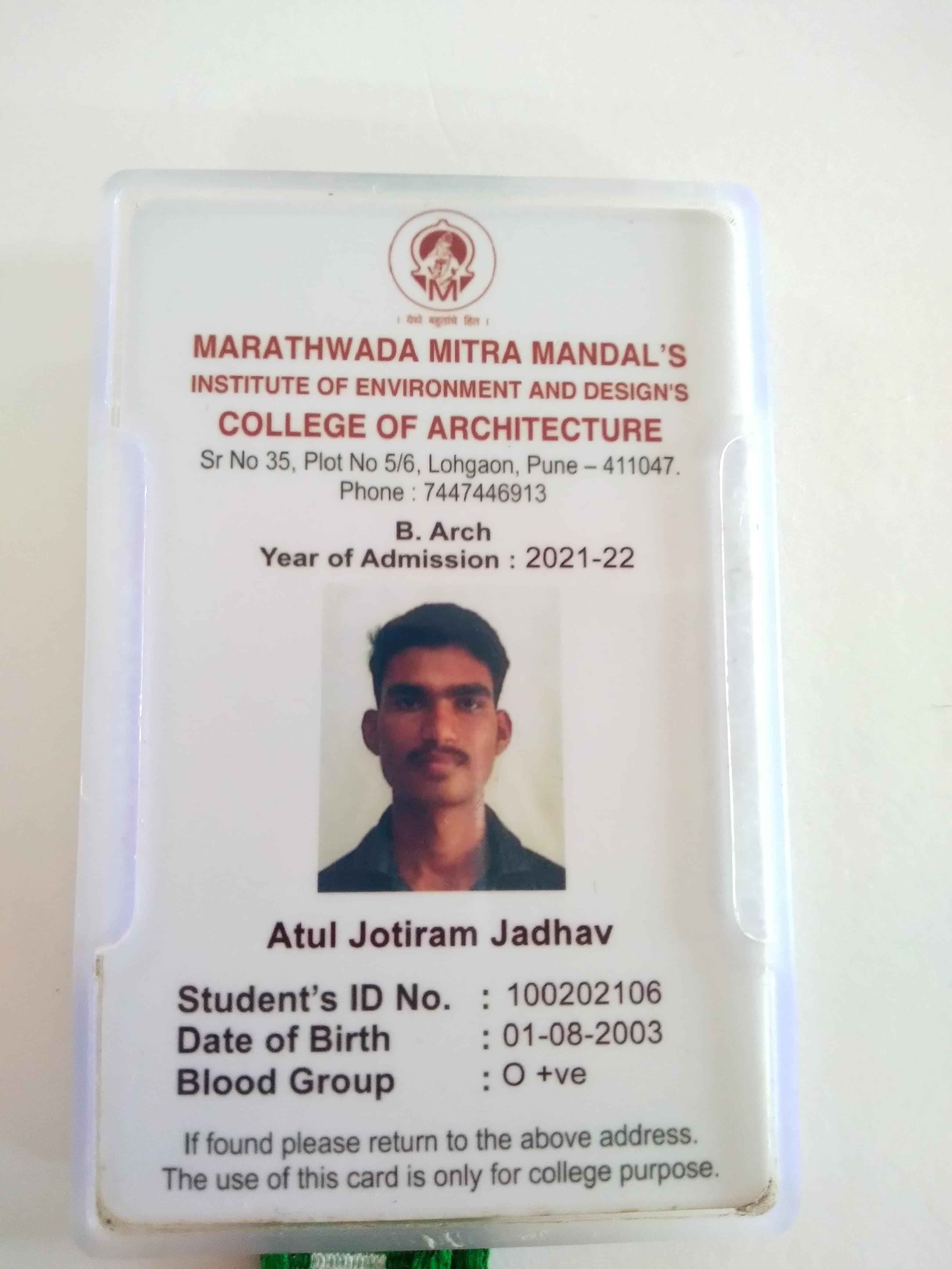 Marathwada Mitra Mandal’s Institute of Environment & Design’s College of Architecture Pune General photo (19) by Atul jotiram Jadhav