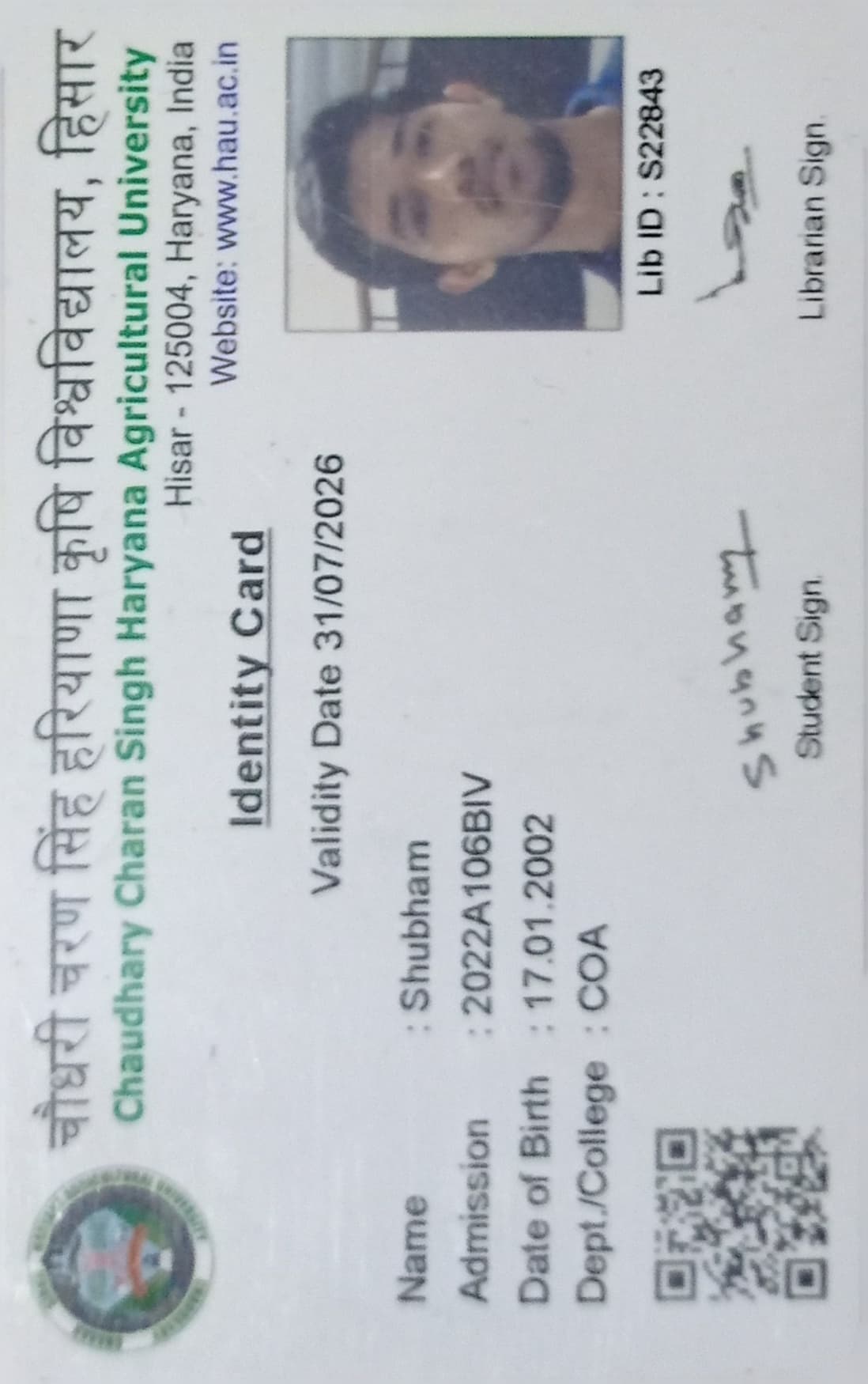 CCSHAU General photo (4) by Shubham