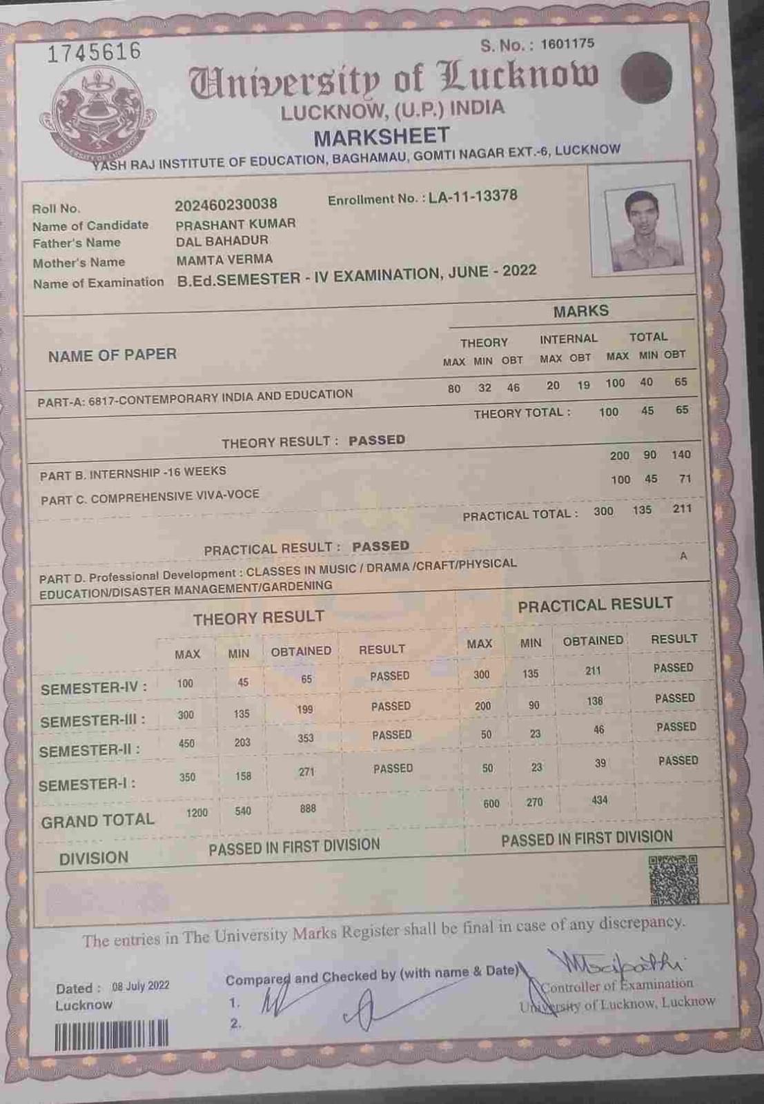 Yashraj Institute of Education Lucknow General photo (1) by Prashant