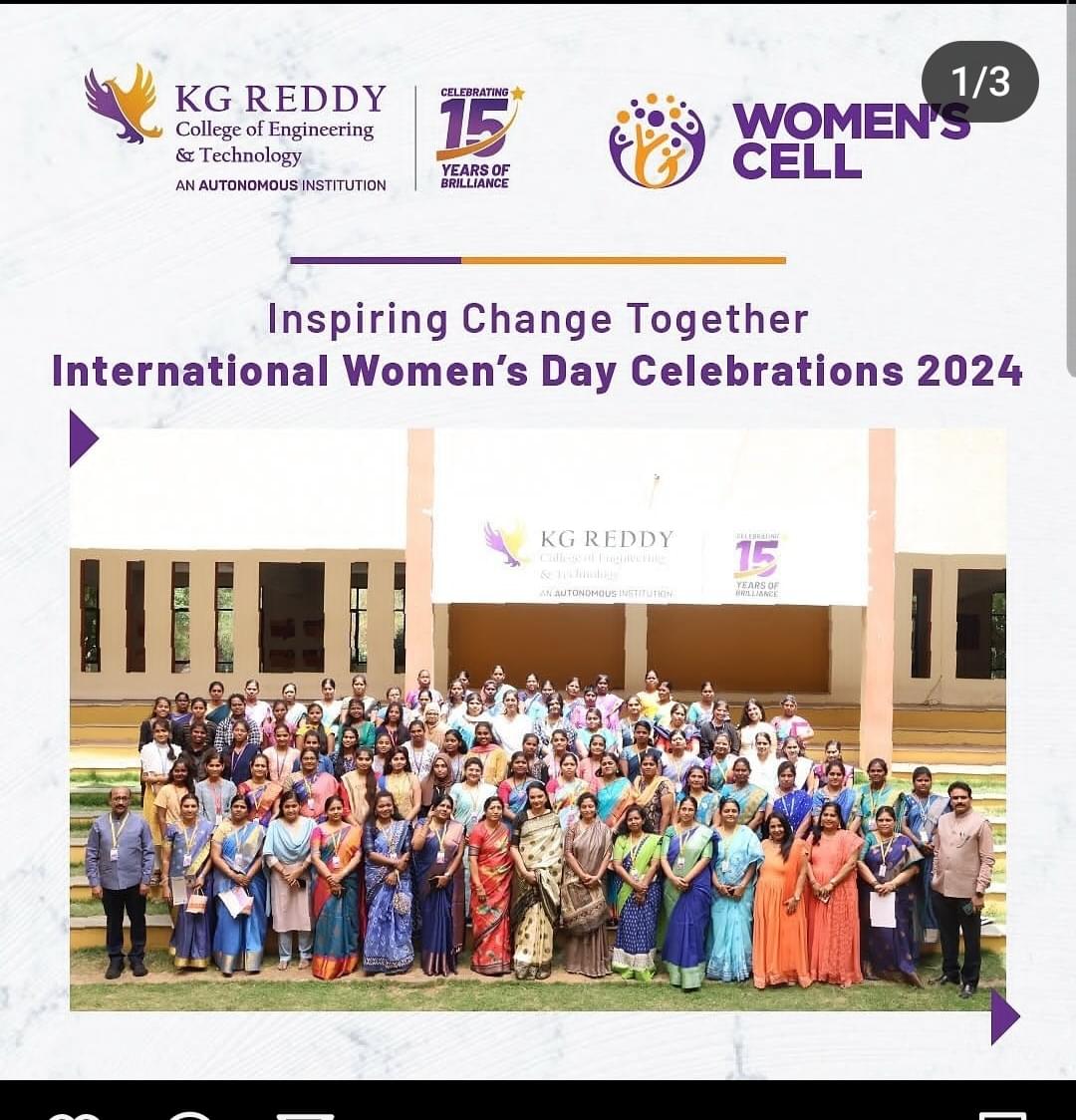 KG Reddy College of Engineering and Technology Hyderabad Events photo (2) by Akhil kumar