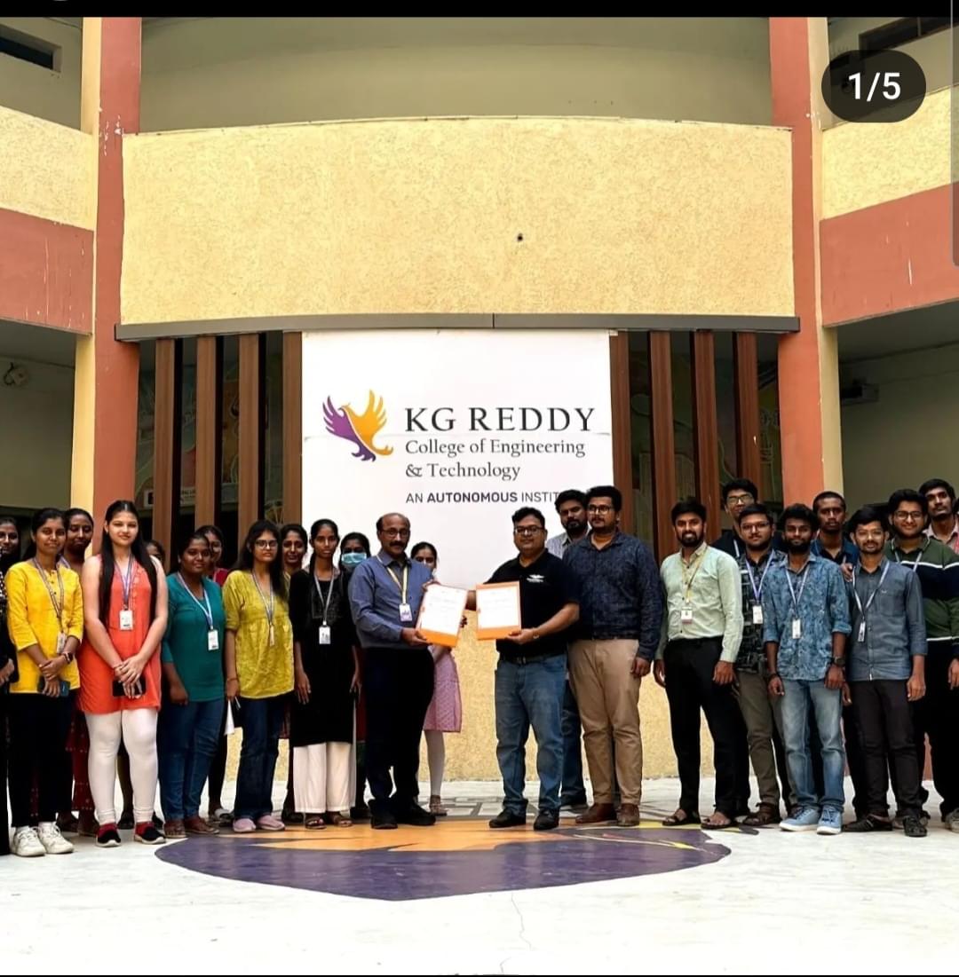 KG Reddy College of Engineering and Technology Hyderabad Events photo (4) by Akhil kumar