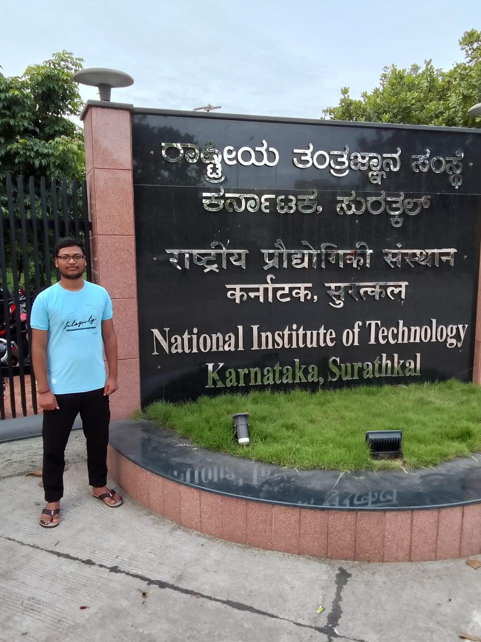 Himanshu Singh Patel's Review On National Institute Of Technology ...