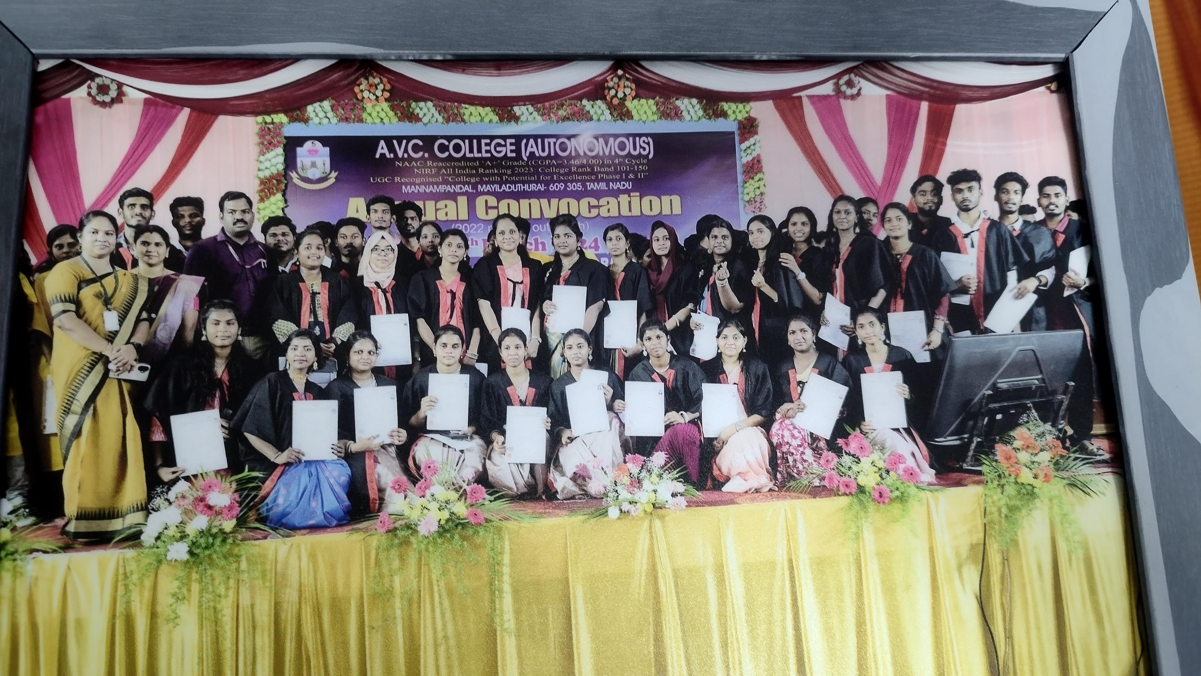 AVC College (Autonomous) Mayiladuthurai Courses Fees 2025 AVC College (Autonomous) Mayiladuthurai Courses Fees 2025