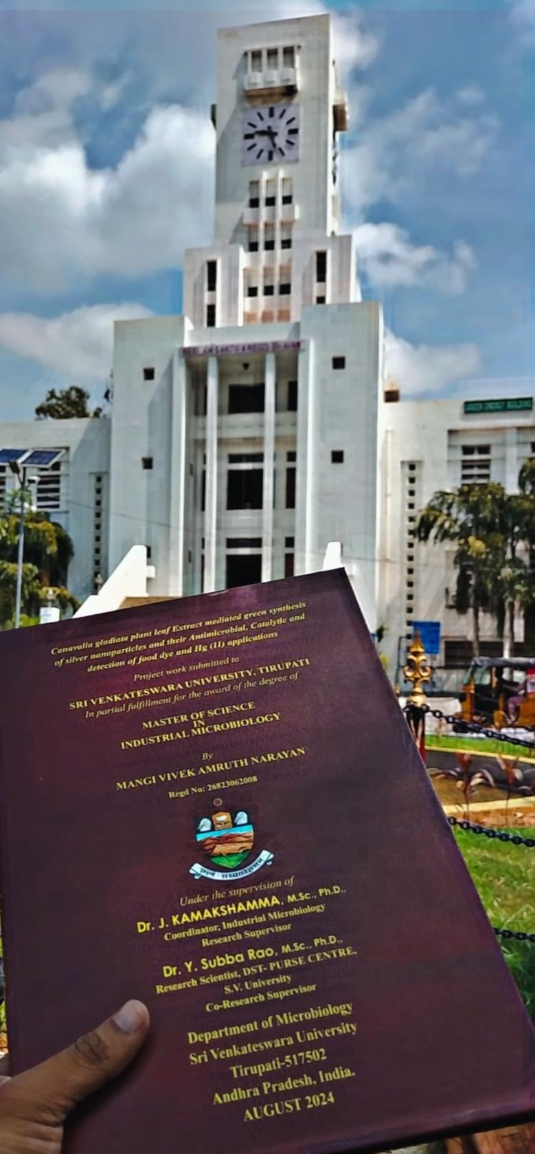 Sri Venkateswara University Tirupati Campus photo (11) by M VivekAmruth Narayan