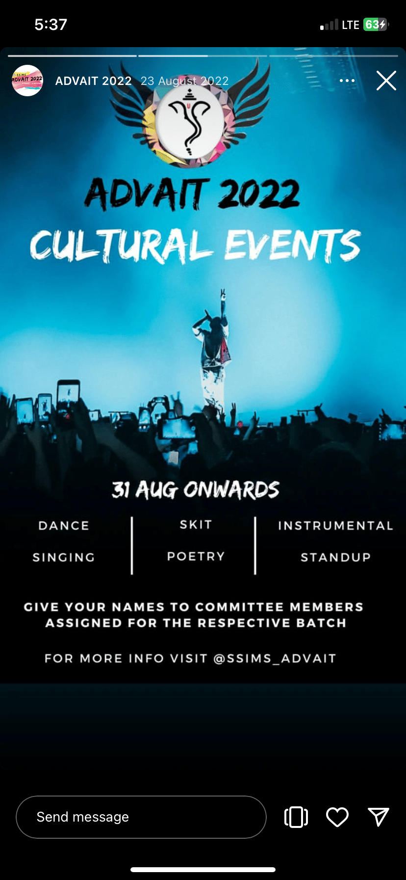 Institute of Technology Korba Events photo (2) by divyansh kumar