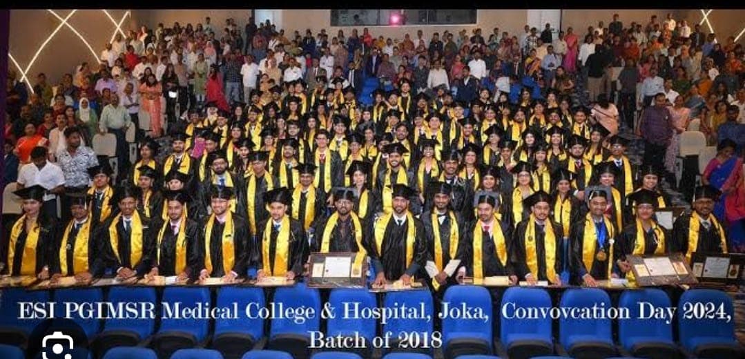 ESI Post Graduate Institute of Medical Science and Research Kolkata Convocation & Festivals photo (3) by Varnna Vinod A
